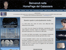 Tablet Screenshot of galassiere.it